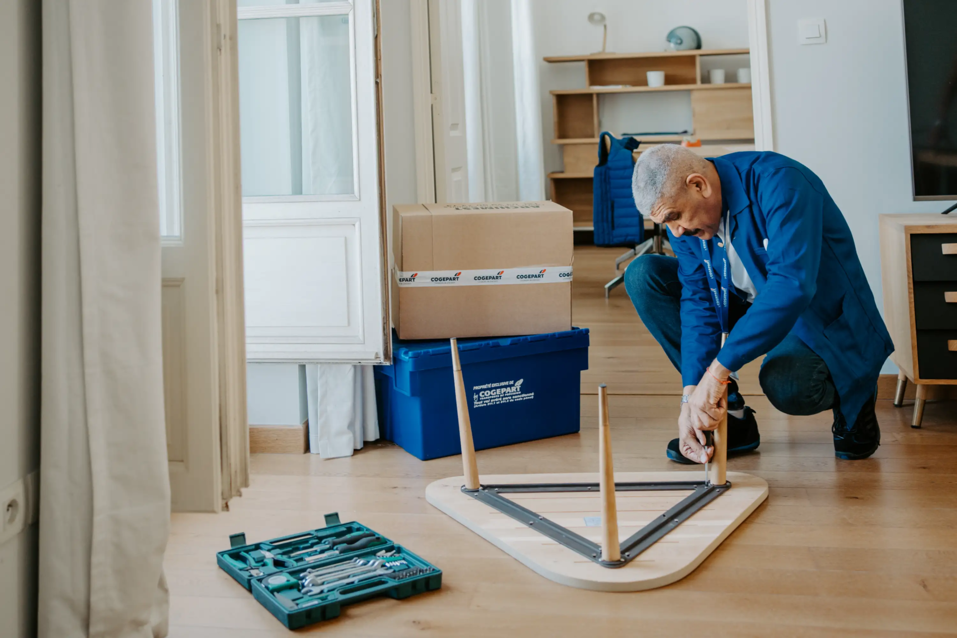 montage de mobilier de colis volumineux cogepart